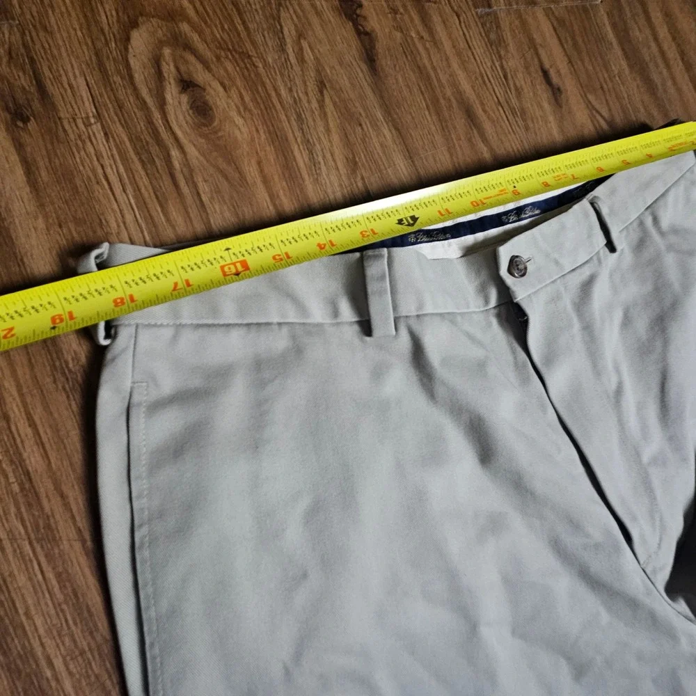 Brooks Brothers Advantage Chino Clark Fit Pants Mens 38x32 Timeless Classic‎